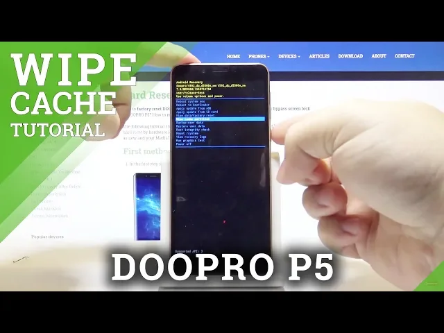 Video thumbnail for DOOPRO P5 Wipe Cache Partition