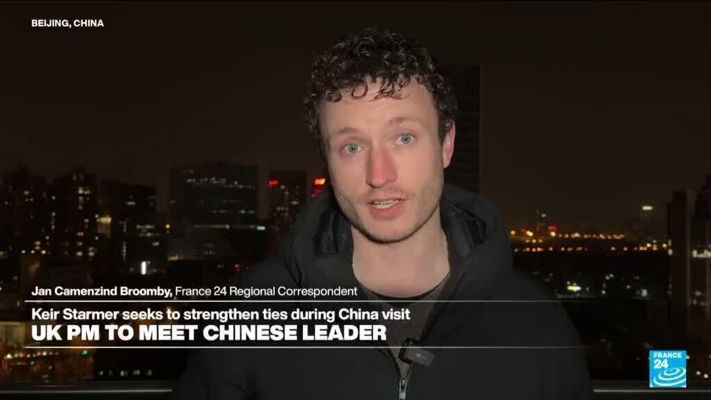 Video thumbnail for Starmer visits China to "deepen political connections and boost economic ties"