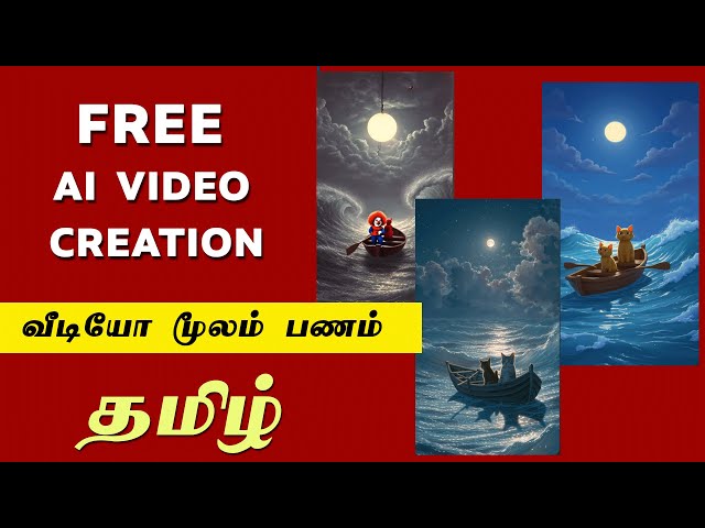 Video thumbnail for FREE AI Tools for Video Creation That Will Change Your Life! | Tamil