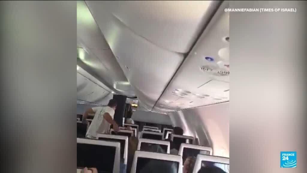 Video thumbnail for Israel PM says pilot of rerouted flight tried to crash plane