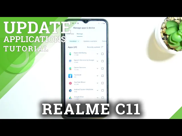 Video thumbnail for How to Update Apps on REALME C11 (2021) – Download Latest App Version