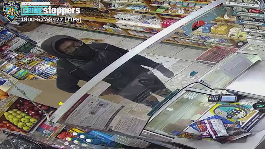 Video thumbnail for Brooklyn businesses targeted in knifepoint robbery spree
