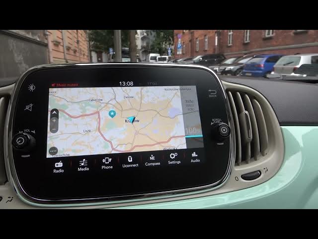 Video thumbnail for How to Find & Turn On Navigation in Fiat 500?