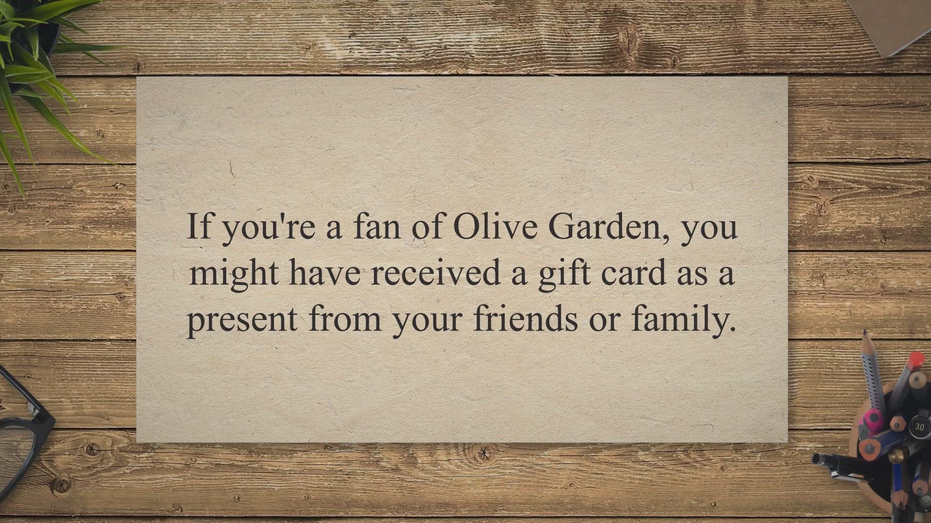 Video thumbnail for Unlocking the Possibilities: A Guide to Using Olive Garden Gift Cards on Doordash