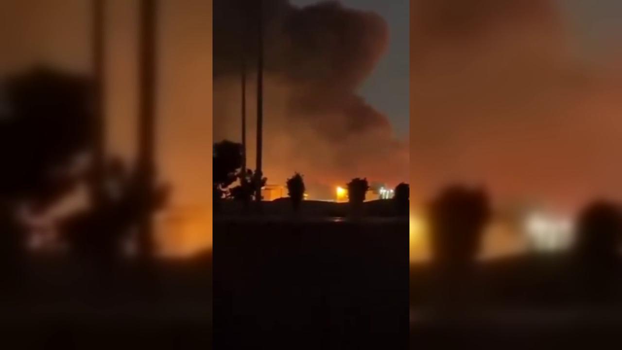 Video thumbnail for Libya: Ammunition Depot Blast Shakes Northern Libya.
