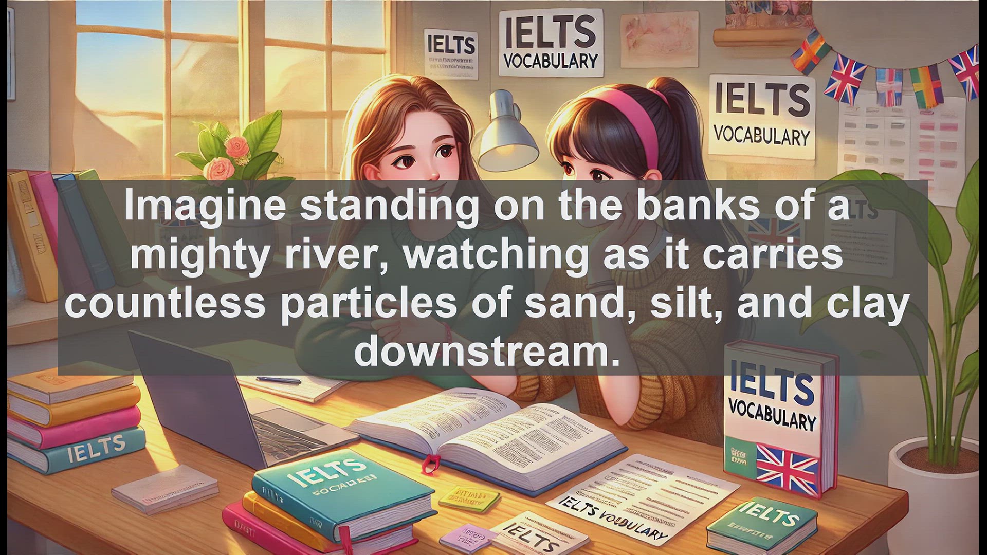 'Video thumbnail for 2000 Must Know IELTS 9.0 Vocabulary - Alluvial: The Power of Water-Deposited Materials'