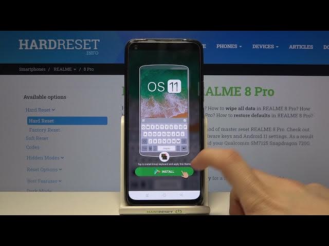 Video thumbnail for How to Download iPhone Keyboard on REALME 8 Pro – Install iOS Keyboard