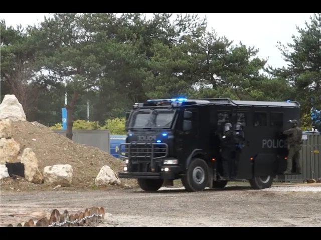 'Video thumbnail for Eurosatory 2024: RAID demonstrates Centurion D14 & BlackWolf, Gendarmerie showcases Centaure'
