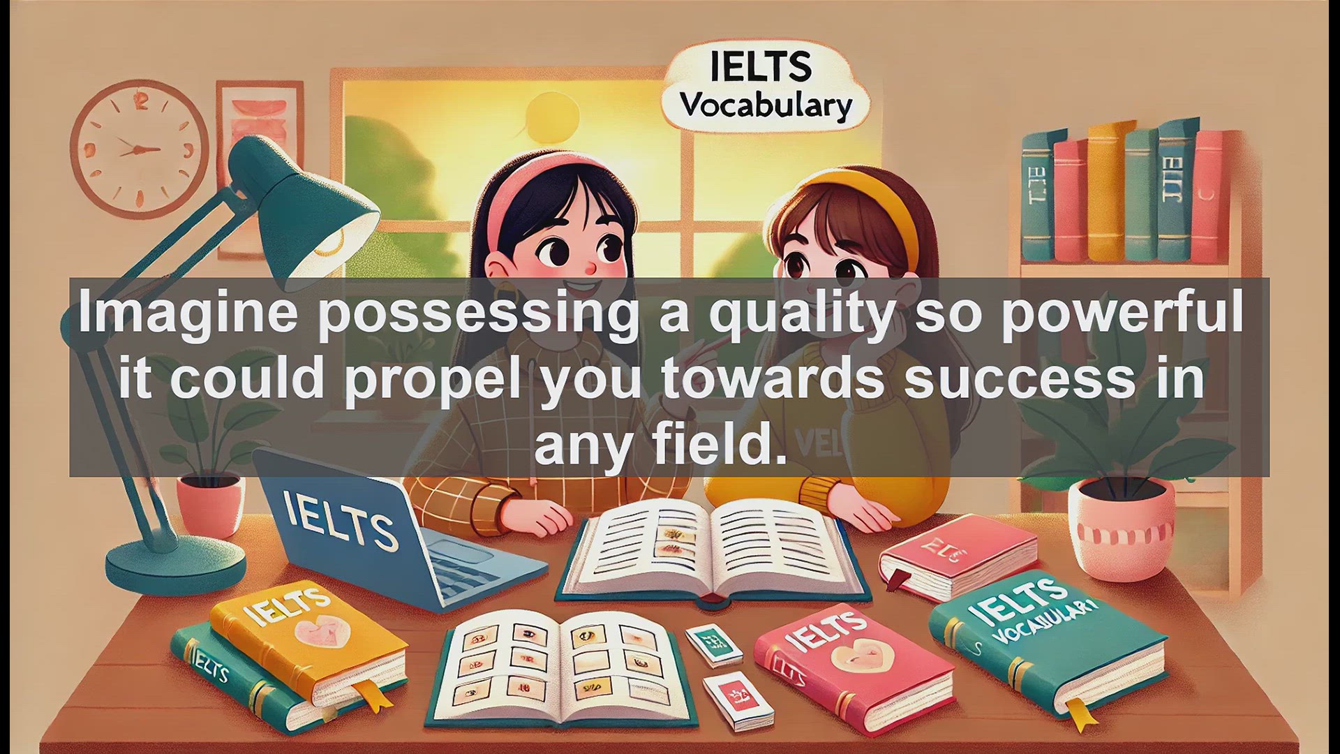 'Video thumbnail for 5000 Must Know IELTS 8.0 Vocabulary - Assiduous: The Power Word for IELTS Success'