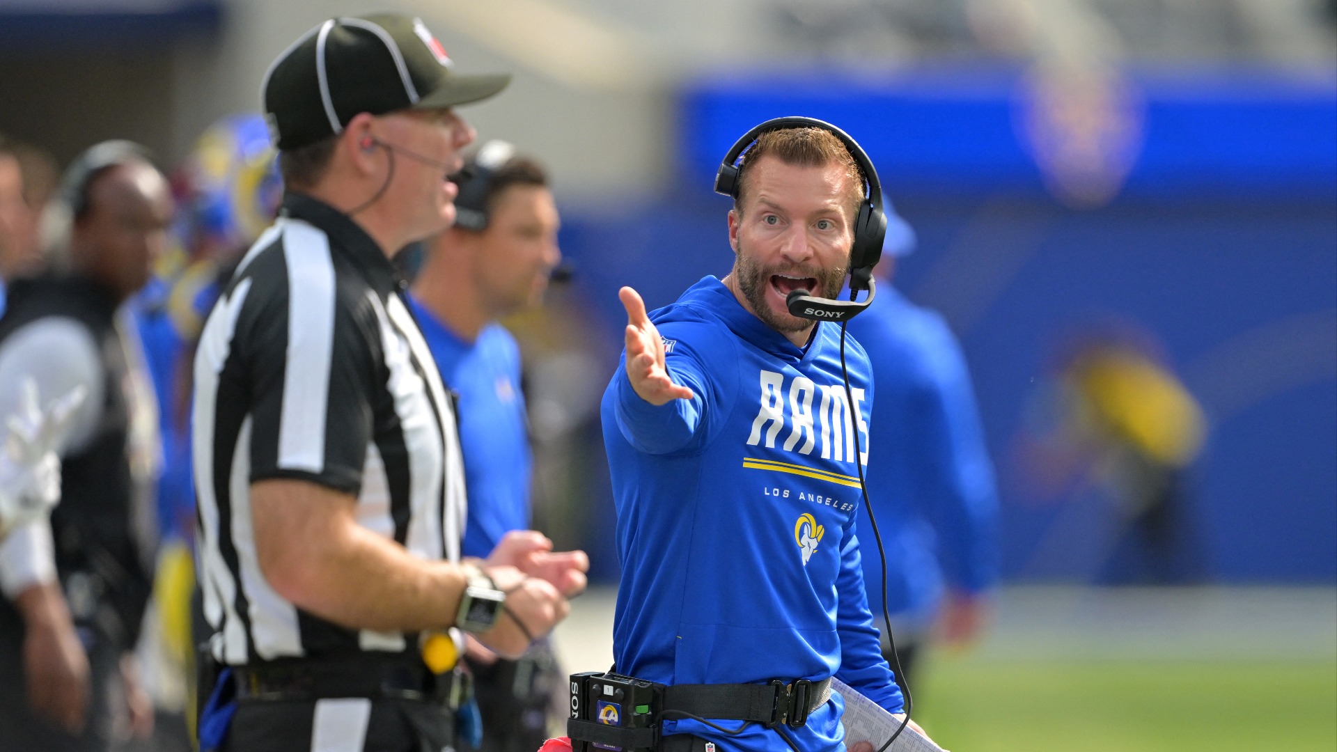 Video thumbnail for Rams' Struggles: Sean McVay's Coaching Under Fire!