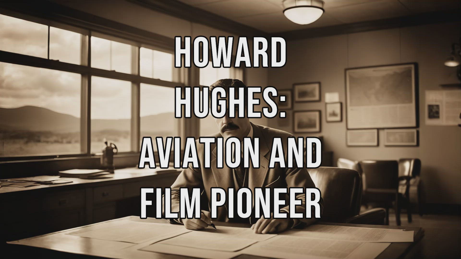 Video thumbnail for Howard Hughes Aviation and Film Pioneer