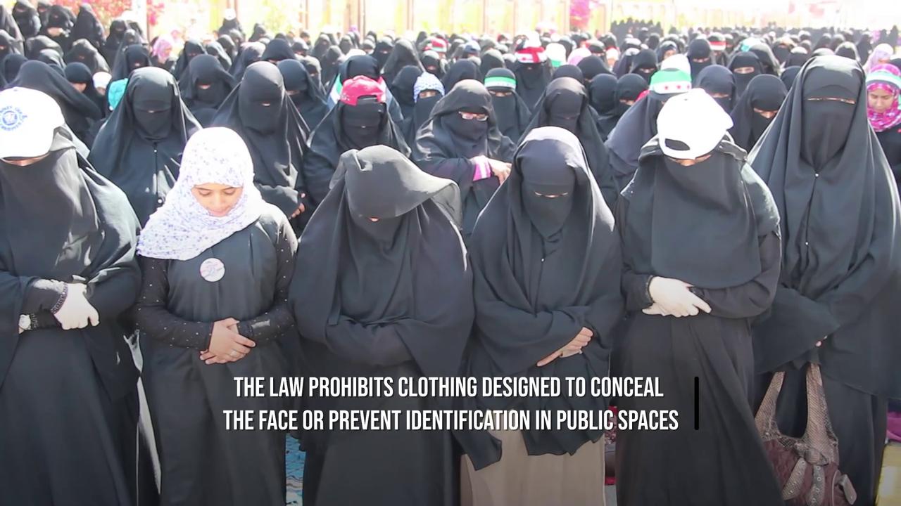Video thumbnail for Portugal Enacts 'Burqa Law' Banning Face Coverings In Public Spaces.