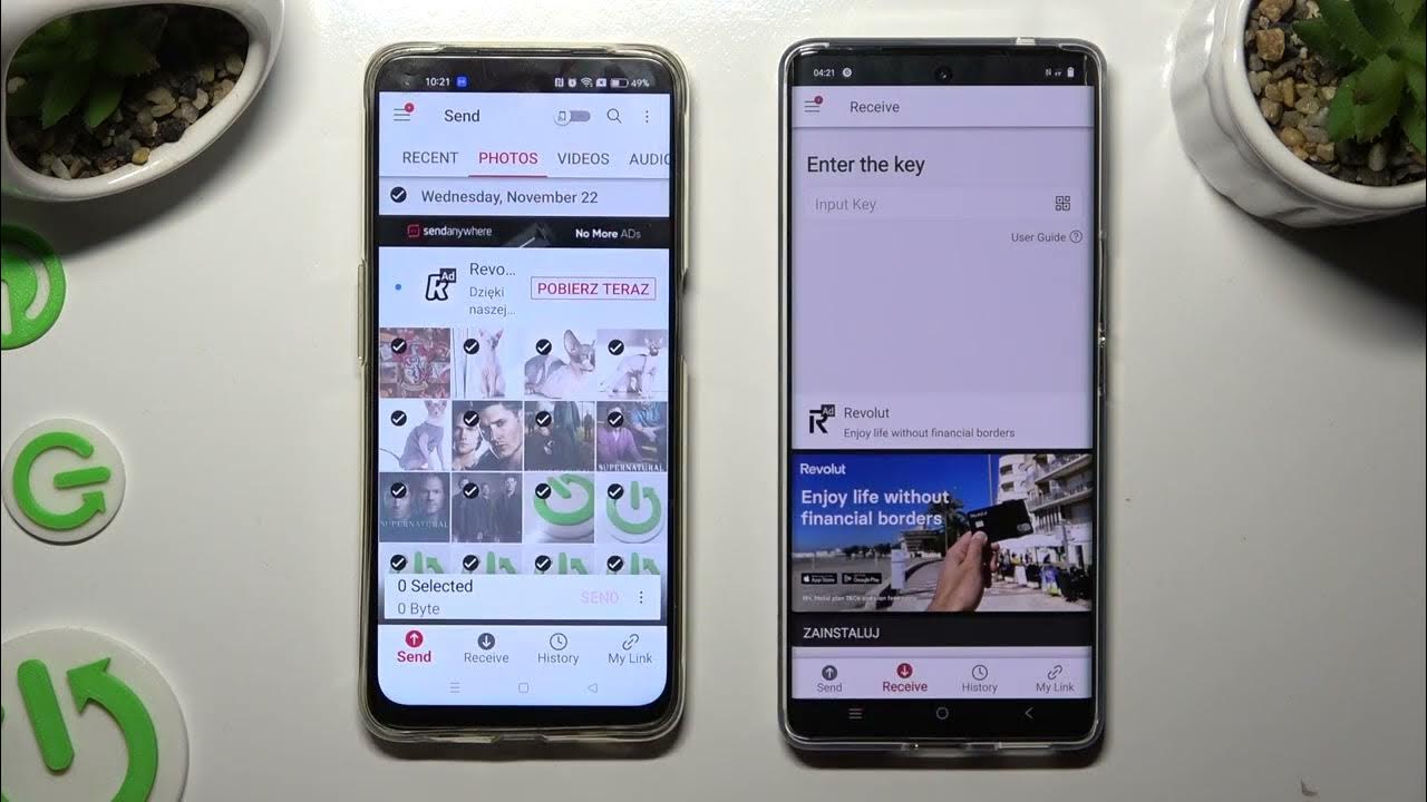Video thumbnail for How to Transfer Files From A Oppo Device To VIVO S17 – Send Anywhere App
