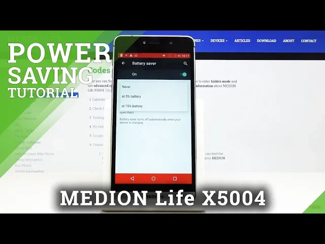 Video thumbnail for MEDION Life X5004 Battery Saver / How to Save Power