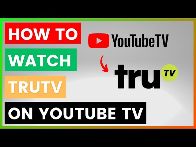 Video thumbnail for How To Watch TruTV On YouTube TV? [in 2025]