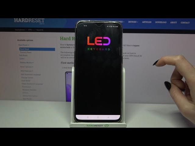 Video thumbnail for How to Download and Apply LED Keyboard on OPPO Reno 5 – Change Keyboard Theme