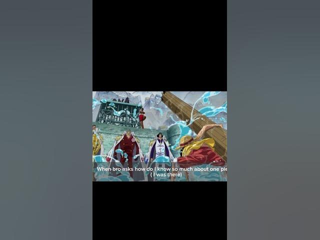 Video thumbnail for It was fire not gonna lie #onepiece