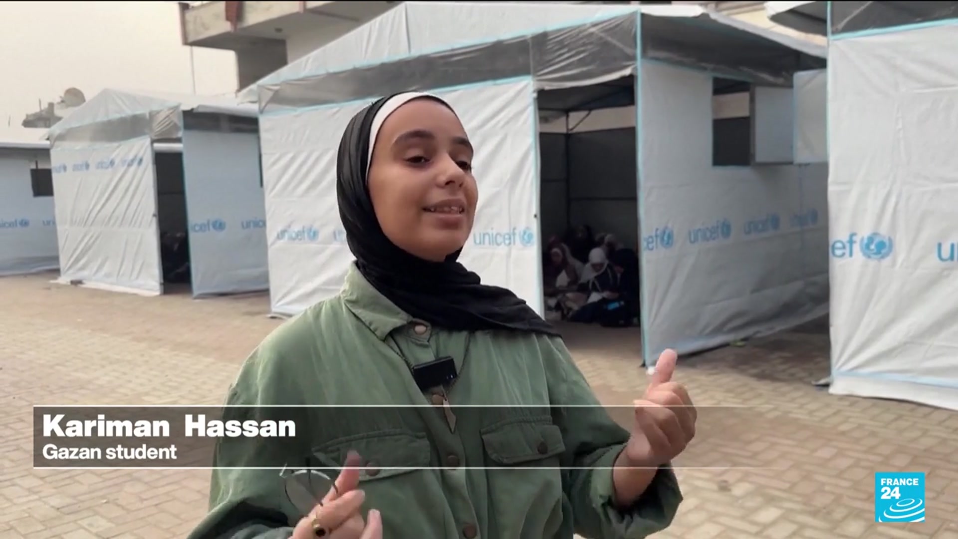 'Video thumbnail for Gazan schools reopens as struggling psychologically after the war'