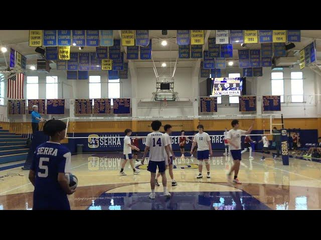 Video thumbnail for Serra High School Volleyball vs. Cupertino High School (February 23rd, 2024) [JV]