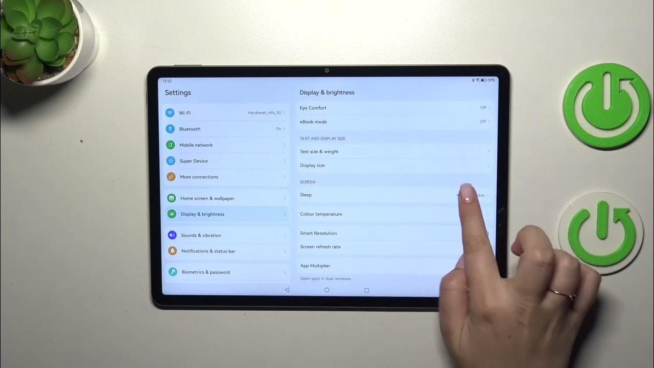 Video thumbnail for How to Change Screen Timeout on HUAWEI MatePad 11.5