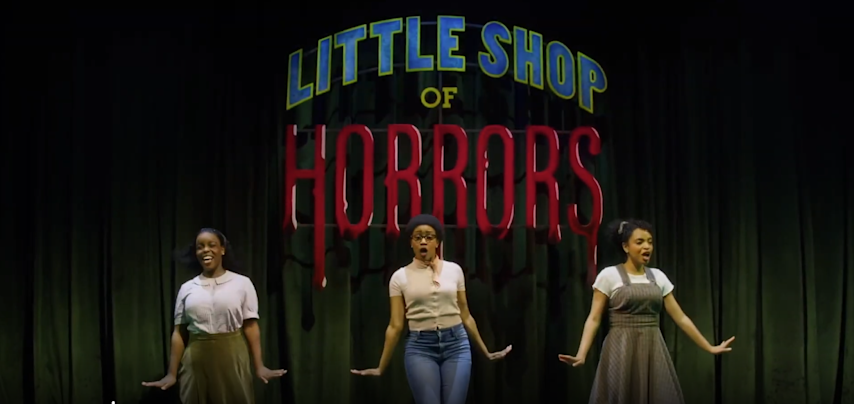 Video thumbnail for Behind the scenes at Little Shop of Horrors