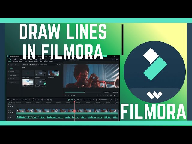 Video thumbnail for How To Draw Lines In Filmora Video Editor
