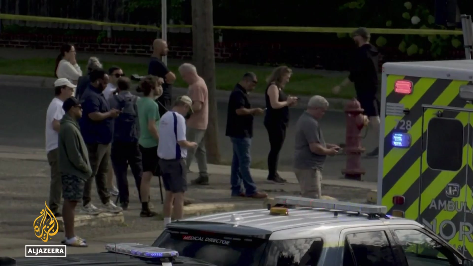 'Video thumbnail for Shooting at Minneapolis Catholic school leaves 2 children dead, 17 injured'