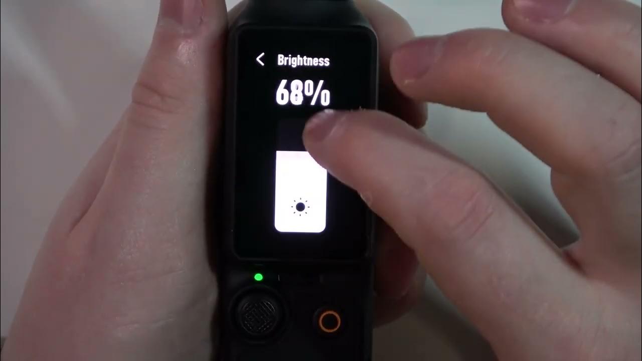 Video thumbnail for How To Change Display Brightness On DJI Osmo Pocket 3