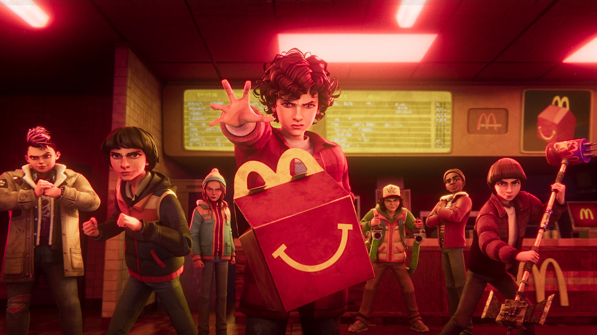 Video thumbnail for Stranger Things: Tales From '85 x McDonald's Happy Meal Teaser