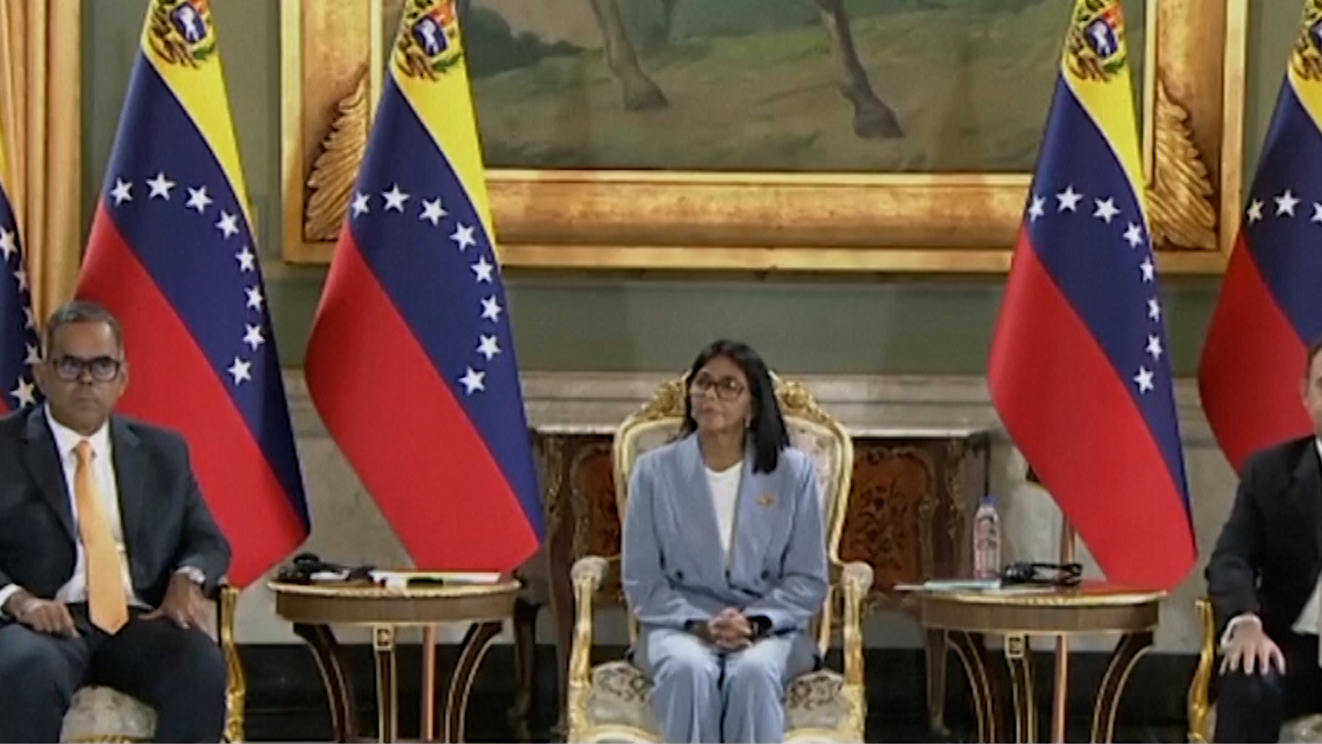 Video thumbnail for Venezuela signs power deal with US energy giant