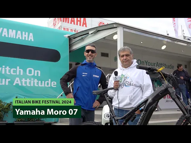 Video thumbnail for Yamaha Moro 07, l'eMTB leggera e affidabile