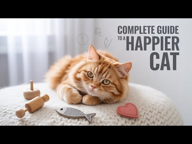 Video thumbnail for Scientifically Proven Ways to Boost Your Cat’s Happiness