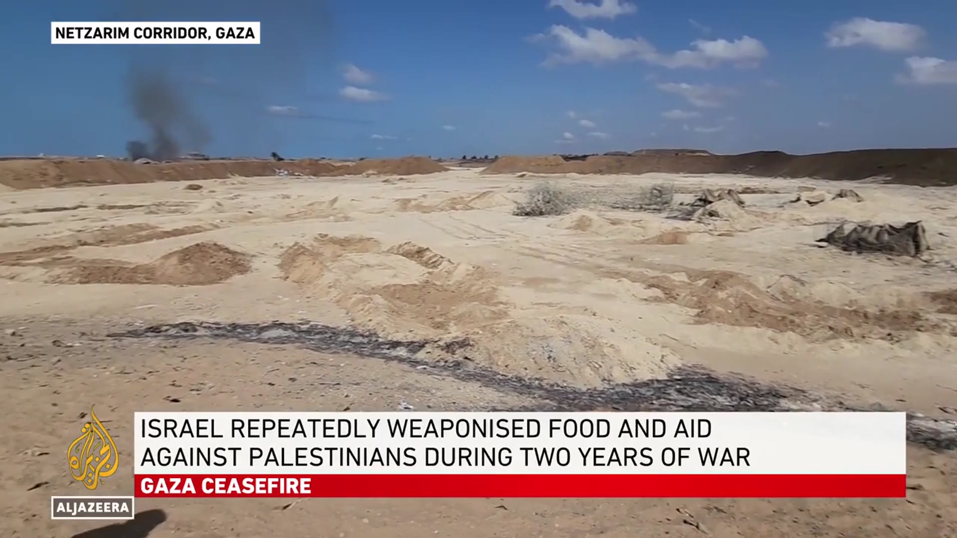 'Video thumbnail for GHF site dismantled as part of Israeli army withdrawal: AJE correspondent'