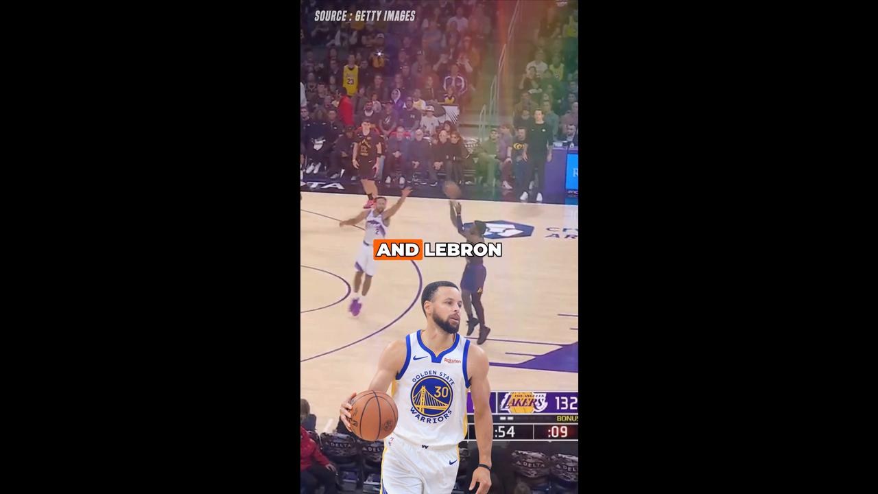 Video thumbnail for NBA Fans React After Bronny James Drills Deep Three With LeBron Celebrating Courtside