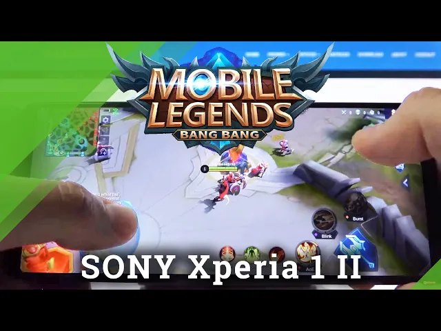 Video thumbnail for Mobile Legends on SONY XPERIA 1 II - Check Performance / FPS / Graphic