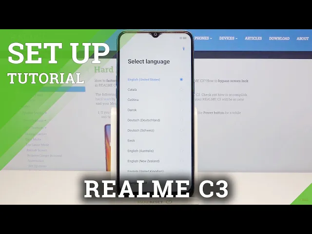 Video thumbnail for How to Initially Set Up REALME C3 – First Activation & Configuration