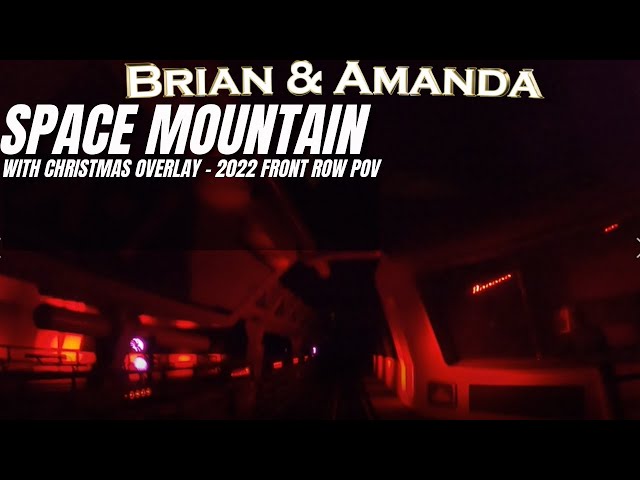 Video thumbnail for 🔴 Space Mountain w/Christmas Overlay - 2022 - Front Row POV - Magic Kingdom