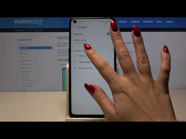 Video thumbnail for How to Connect a New Device to OPPO A33 (2020) through Bluetooth