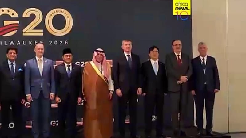 Video thumbnail for G20: Russia criticises US and warns of trade order disintegration