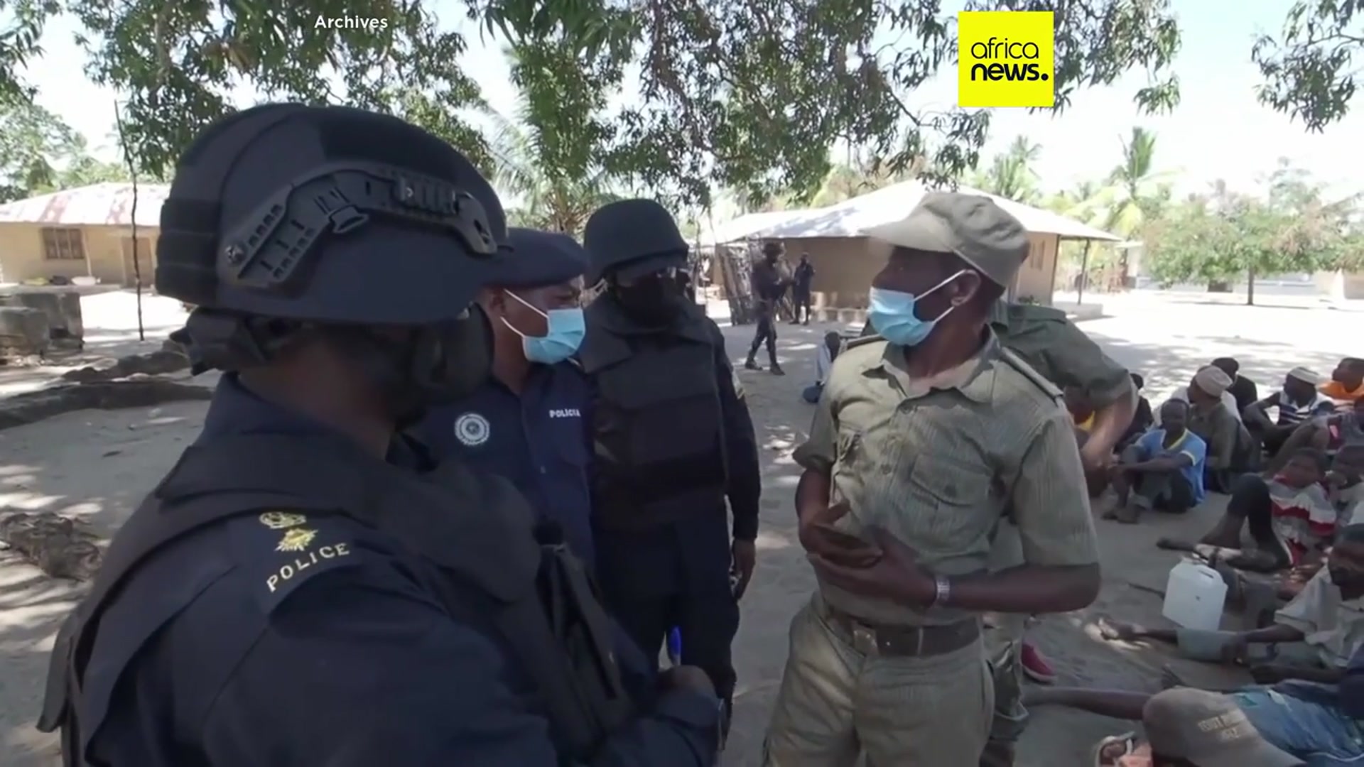 'Video thumbnail for Tens of Thousands flee northern Mozambique in July following intensified attacks'