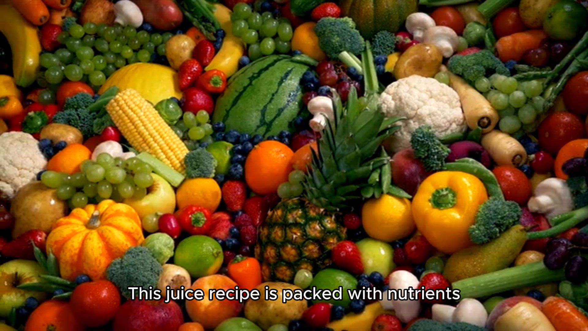 Video thumbnail for juice cleanse recipe