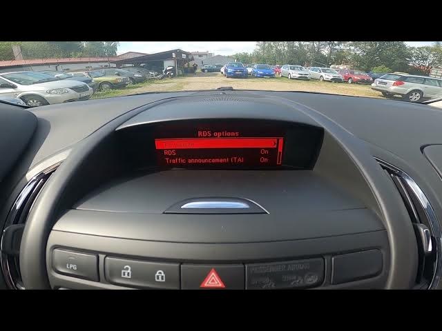 Video thumbnail for How to Enable or Disable Radio Text in Opel Zafira C ( 2011 – 2019 ) - Enable or Disable RDS