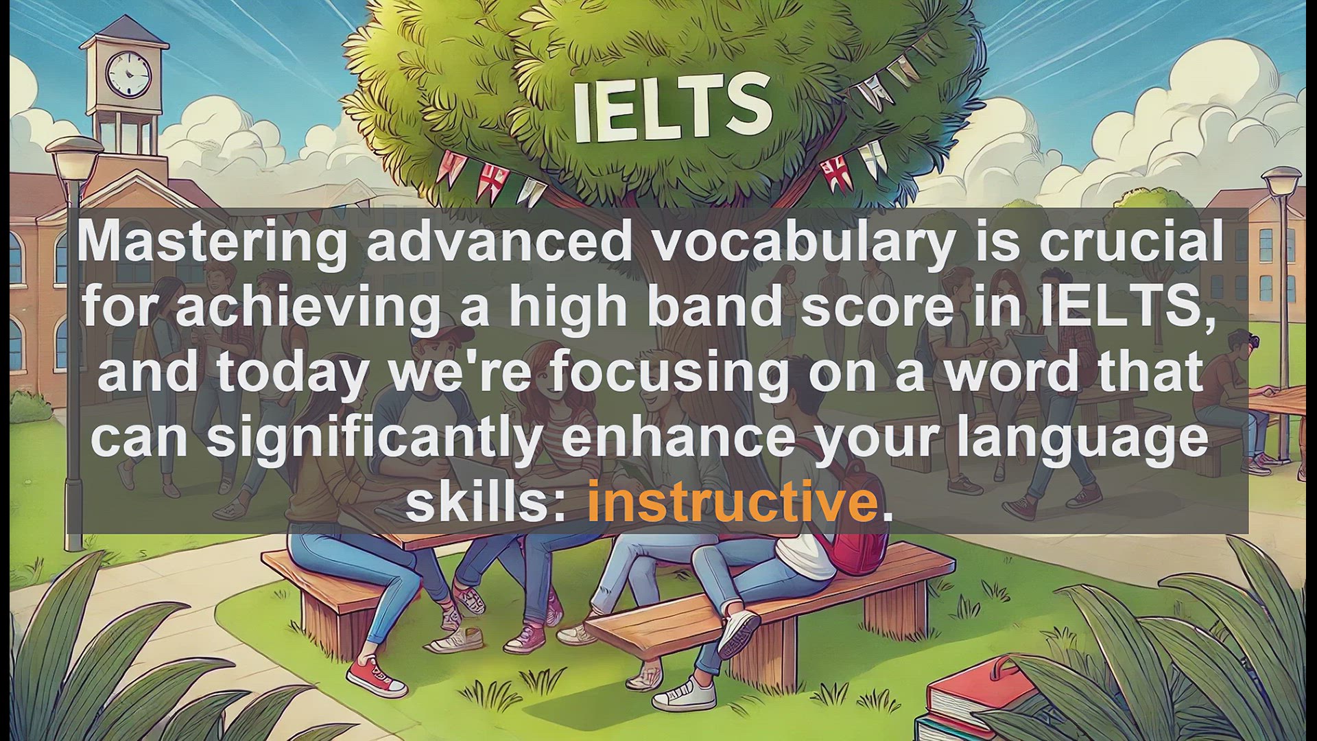 'Video thumbnail for 5000 Must Know IELTS 8.0 Vocabulary - How to Use 'Instructive' in IELTS: Boost Your Vocabulary'