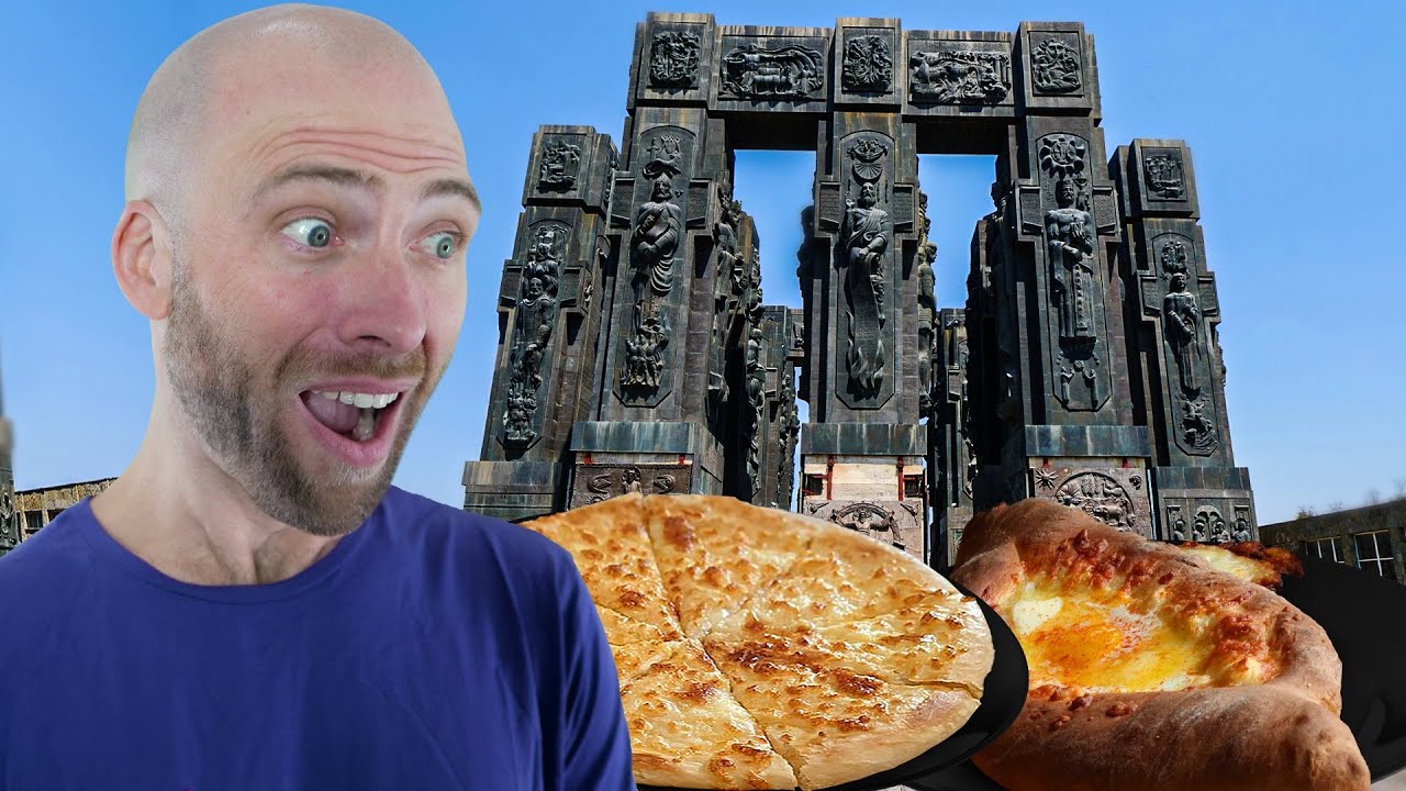 Video thumbnail for 100 Hours in Tbilisi, Georgia! (Full Documentary) Georgian Food in Tbilisi!