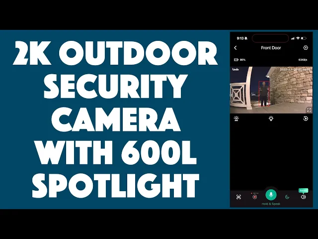Video thumbnail for Lindo Intelligent Battery 2K Spotlight Security Camera - DEMO & REVIEW