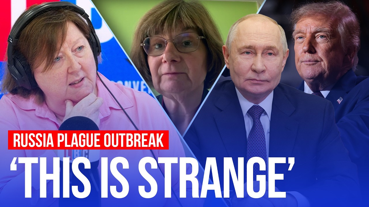 Video thumbnail for Trump says US is 'monitoring' Russian plague deaths