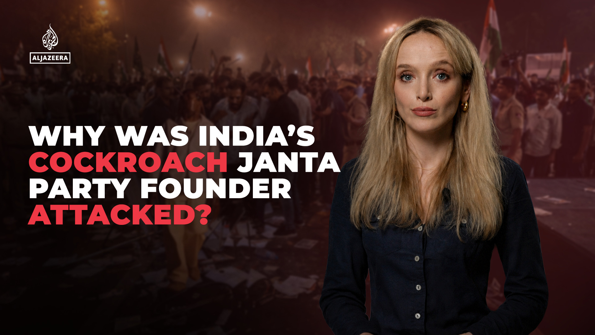 Video thumbnail for Why was India’s Cockroach Janta Party founder attacked?