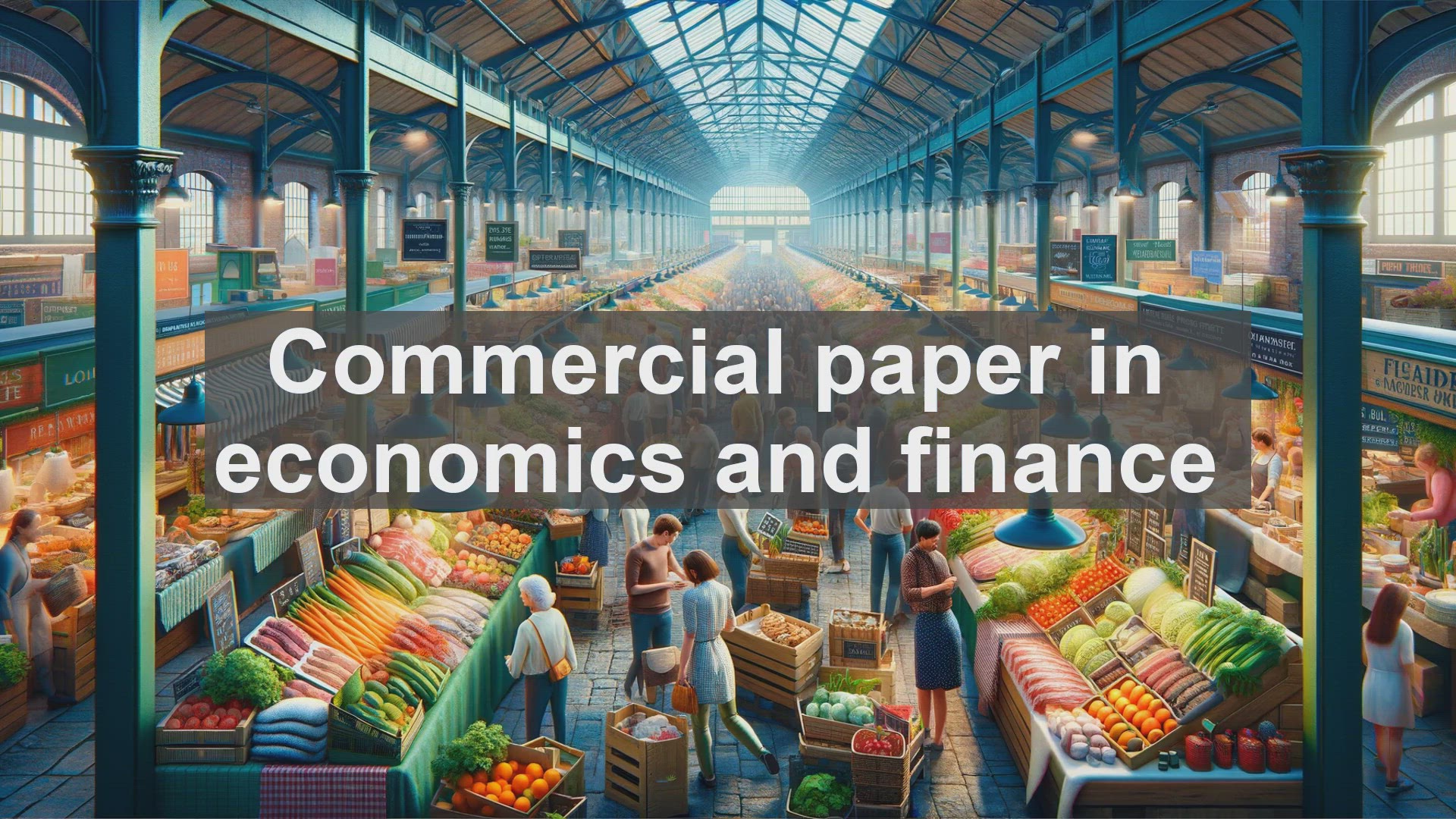 'Video thumbnail for Commercial paper in economics and finance'