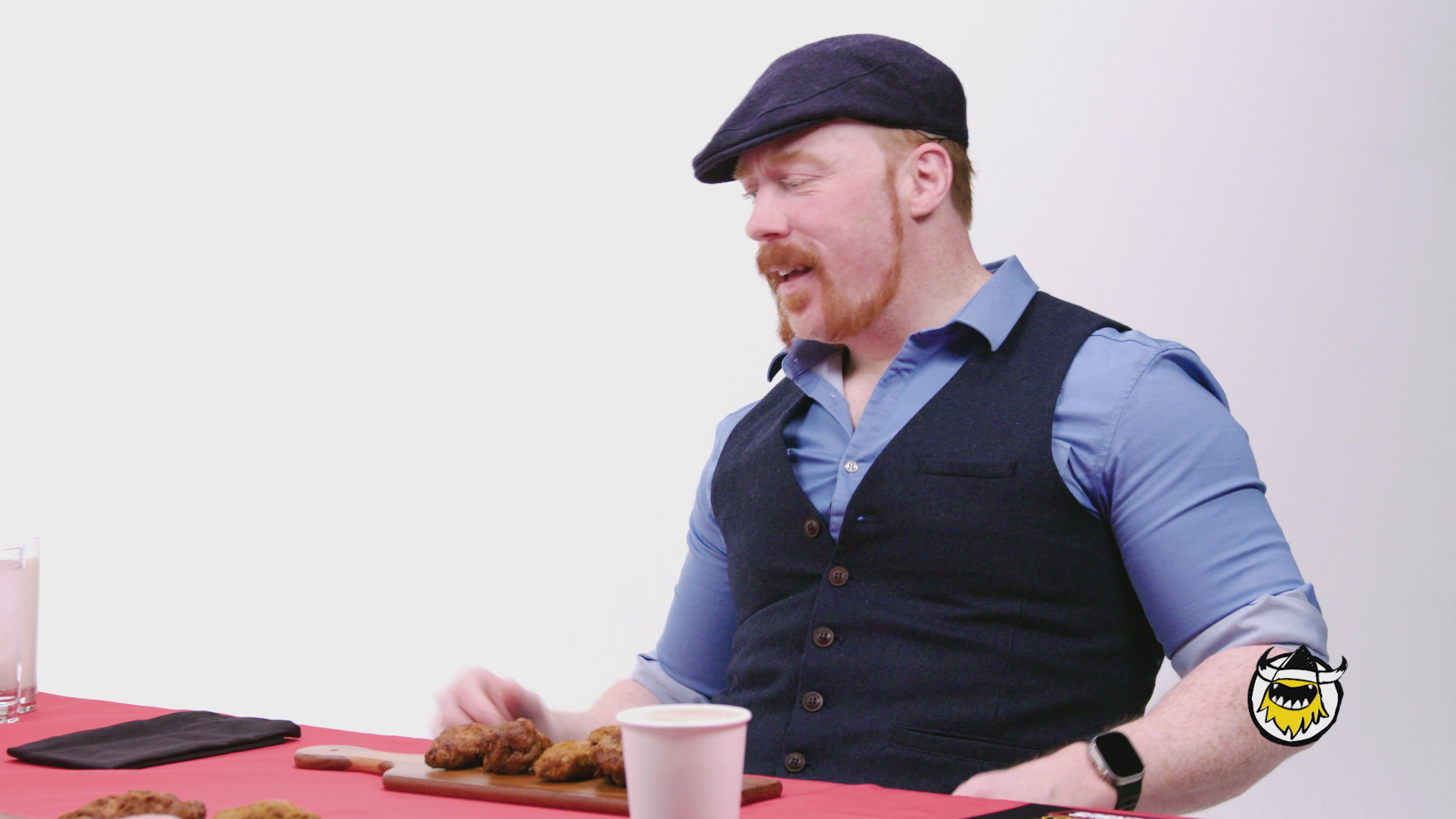 Video thumbnail for Hot Ones First Look Exclusive: Drew McIntyre & Sheamus