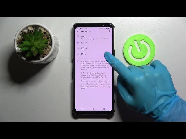 Video thumbnail for How to Change Display Refresh Rate in ASUS ROG Phone 5s – Change Animation Options